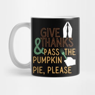 Thanksgiving Pumpkin Pie Mug